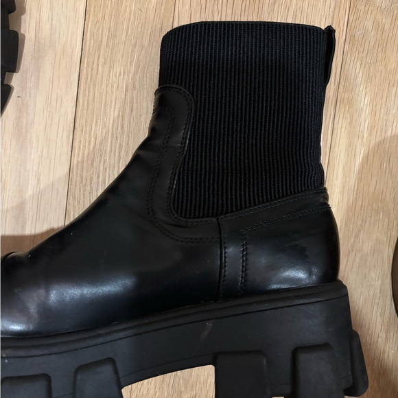 Circus by Sam Edelman Black Combat Boots - Picture 4 of 4